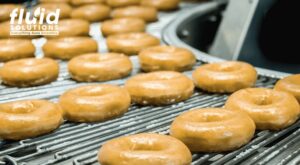 food in conveyor belt