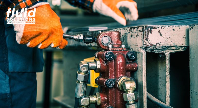 Preventing hydraulic fluid foaming