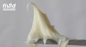A photo showing close-up of barium grease