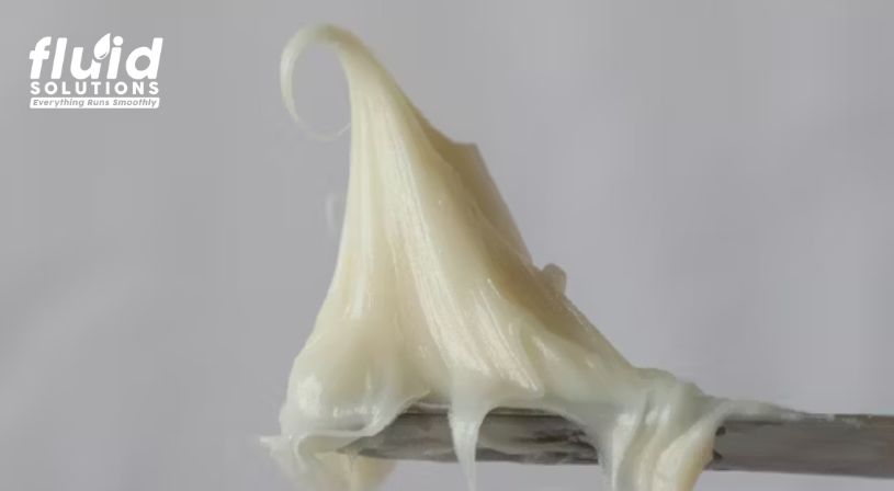 A photo showing close-up of barium grease