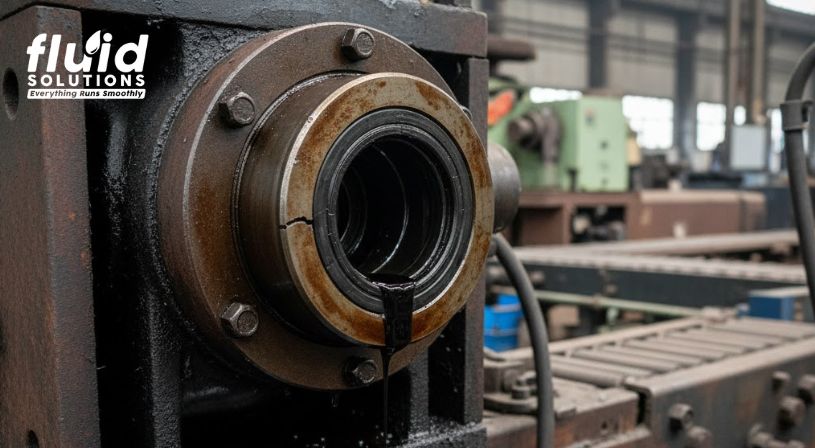 Gearbox seal leakage