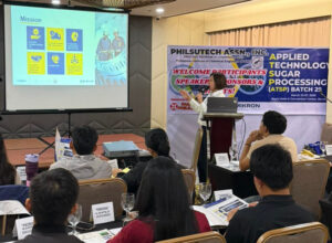 Fluid Solutions' representative at the ATSP Seminar