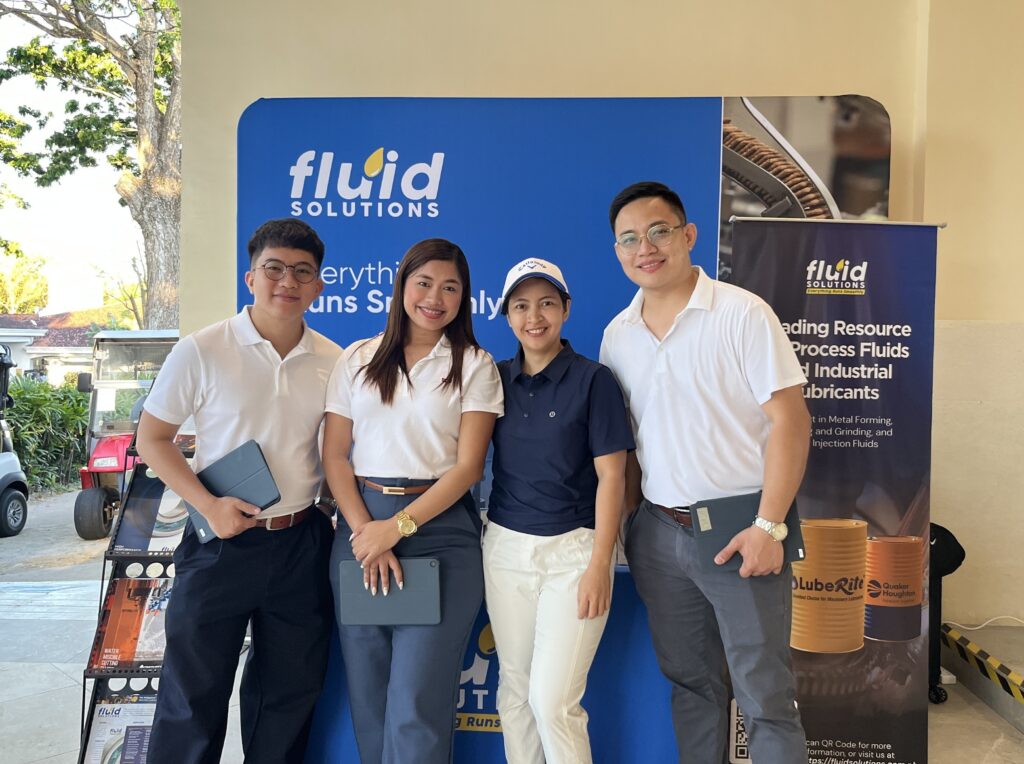 Fluid Solutions Team at the booth