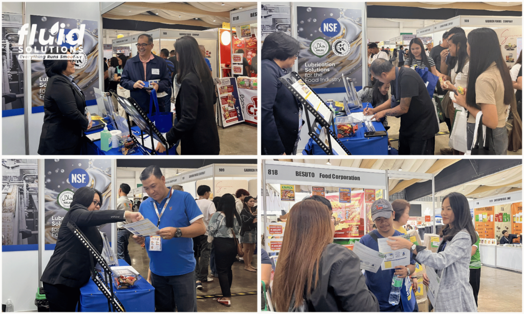 Visitors connecting with the dedicated team of Fluid Solutions